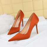 Elegant New Designer Scarpe Tacco Alto Unique Kitten Fashion Sexy Pumps Heels for Ladies Shoes