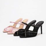 2026 Summer Zapatos Mujer Sexy Lace Ladies Open Toe Pumps Stiletto Sexy Pencil Heels for Women