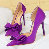 Silk Fabric New Trendy 10CM Metal Ankle Lace up Strappy Sandal Royal Blue Heels for Women 2025