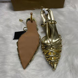 Sexy Women's High-Heel Sandals Fashion Pointed-Toe Lightweight Comfortable Elegant Stiletto Heeded Sandals for Ladies