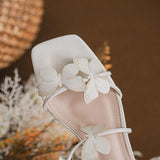Wanita Summer Sandalias Salto Butterfly New Design Slip on Flat Women's Sandals