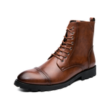 Brogue Design Fashion Ankle High Size 47 48 Fashion Classic Men Other Boots