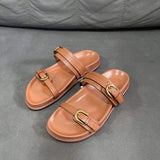 Zapatos Mayorista Mujer Summer Slipper Open Toe Wholesale Ladies Shoes Flat Sandals