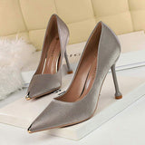 Zapatos Mayorista Tacones Altos Steel Toe Custom Private Label Elegant Red Bottom Women Sexy High Heels for Ladies 2025
