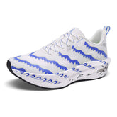 Men Carbon Fiber Plate Running Shoes Professional Marathon Racing Sneakers Women Road Jogging Footwear Lightweight Trainers