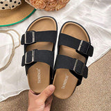 Hot Selling Open Toe Buckle Sandales Femmes Comfortable Women Sandals