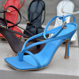 7CM/9CM Sandale Africaine Femme Sandals 2025 Shoes Summer Toe Thong 2025 Heels