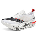 Men Carbon Plate Running Shoes Professional Marathon Racing Sneakers High Energy Return Breathable Lightweight Athletic Footwear