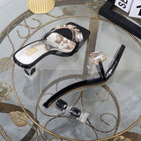 Talons New Arrival Diamond Rhinestone Clear Trending Heels for Elegant Women