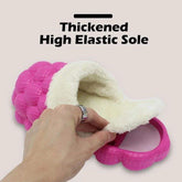 Babouche Woman Removable Lining Pantuflas Unisex Outdoor Indoor Trendy Bubble Winter Home Warm Slides Faux Fur Slippers