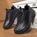 Men Wide Toe Box Walking Shoes Lightweight Wide Width Sneakers Roomy Fit Breathable Work Shoes for Big Feet