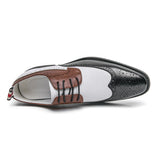 Pointed Toe Durable Dress Shoes Classic Design Hot Selling Handsome Lace up Red Bottoms Formal Shoes for Men
