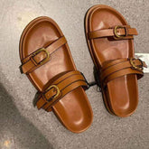 Zapatos Mayorista Mujer Summer Slipper Open Toe Wholesale Ladies Shoes Flat Sandals