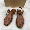European & American Plus-Size Buckled Roman Slippers - Women's Solid Color, Minimalist, Versatile Casual Flat Sandals