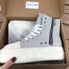 Botas-militares-us Newest Fashion Red Ladies Chunky Platform Sepatu Ankle Height Women Winter Boots