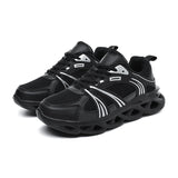 Mens Running Shoes Black Red Yellow Athletic Sneakers Hollow Blade Sole Breathable Mesh Walking Trainers Fashion Sports Footwear