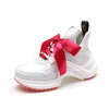 Spring New Thick Sole Platform Casual Running Shoe Muti Color Chunky Women Sneakers