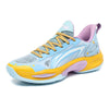 Colorful Professional Men Outdoor Sports Sneakers Breathable Blank Mesh Women Boy Basketball Shoes