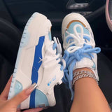 Chaussures De Style Marche Trendy Flat Shoes Women High Platform Mujer Sneakers Casual Shoes