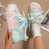 Chaussures De Femme Purple Trendy Women's Fashion Mujer Platform Sneakers Casual Shoes