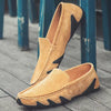 Walking Style Trendy Genuine Leather Shoes Fashion Moccasins Casual Shoes for Men