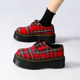 Men's Suede Leather Tassel Loafers With Yellow Stitched Platform Sole Retro Dress Shoes for Daily Commute