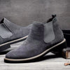 Good Quality Ankle Boots for Men Genuine Leather Chelsea Boots Classy Design Wedding Shoes