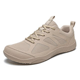 Mesh Running Shoes for Men Wide Toe Box Barefoot Athletic Sneakers with Gum Sole for Gym Training Walking