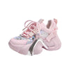 Pink Sequin Chaussures De Sport Trendy Women's Fashion Mujer Leather Sneakers Casual Shoes
