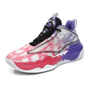 Professional Men Outdoor Sports Sneakers Breathable Mesh Dark Night Glowing Women Boys Basketball Shoes