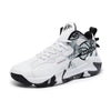 Pro Basketball Athletic Footwear with Ergonomic Cushioning TPU Overlays and Moisture Wicking Lining