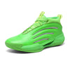 Customize Professional Men High Top Outdoor Sports Sneakers Blank Leather Women Boys Basketball Shoes