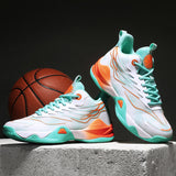 Man Original High Quality Professional Sports Sneakers Blank Breathable Mesh Basketball Shoes for Men
