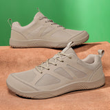 Mesh Running Shoes for Men Wide Toe Box Barefoot Athletic Sneakers with Gum Sole for Gym Training Walking