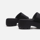 Sandalias De Paja Hot Selling Trending Comfortable Black 2025 Chunky Fashion Platform Sandals