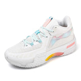 2024 Brand Logo Customize Professional Men Outdoor Sports Sneakers Breathable Mesh Noctilucent Women Anti-slip Basketball Shoes
