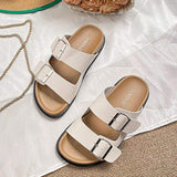 Hot Selling Open Toe Buckle Sandales Femmes Comfortable Women Sandals