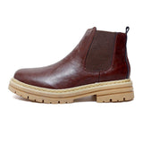 Big Size 38-48 Men Leather Shoes Classy Designers Fashion Height Increasing Thick Sole Men Ankle Winter Boots