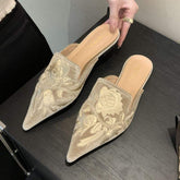 Pointed Toe Loafer Female Casual Loafers Flat Pumps Women's Casual Shoes for Office Ladies