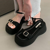 Female Casual Chaussure Femme Sandale Open Toe Thick Sole Summer Platform Sandals for Women