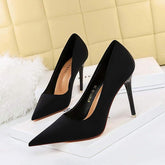 7.5CM/10.5CM Bigtree Factory Calzado Mujer Elegant Fashion Shoes High Heels for Women and Ladies 2025