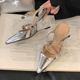 Sandalias Transparente Clear Slipper Ladies Shoes Clear Wedge Heels Sandals
