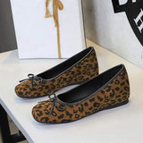 Round Toe Luxury Designer Bow Ballet 4CM Shoes Women Casual Zapatos Mujer Sandals