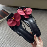 Sapato De Salto Slipper Summer Flower Sexy 2025 Women Shoes Sandal High Heel
