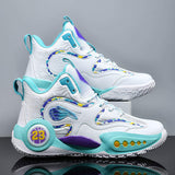 Brand Logo Customize Professional Men Hard Wearing Outdoor Sports Sneakers Leather Ankle Protection Women Basketball Shoes