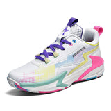 Dropshipping Brand Logo Customize Professional Men Anti-slip Outdoor Sports Sneakers Mesh Breathable Women Basketball Shoes