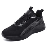 Mens Running Shoes Breathable Mesh Sneakers Casual Walking Shoes Comfortable Athletic Gym Fitness Trainer