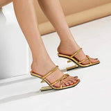 Unique Trendy Lace up Sandals Strange Style Elegant Sexy Designer Luxury Heels for Women