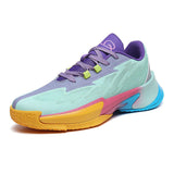 Men Professional Durable Basketball Shoes Enhanced Arch Support Shock Absorption Anti Slip Athletic Sneaker for Outdoor Training