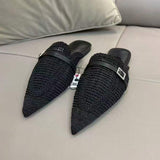 Summer Breathable Slipper Fashion Sandales Plate Femmes Mesh Women 2026 Flat Sandals for Women